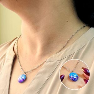 Aurora Resin Pendant