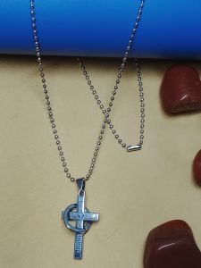 Minimalist Cross Pendant for Men & Boys