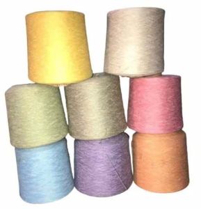 Polyester Cotton Blended Yarn, Color : Assorted for Knitting, Weaving