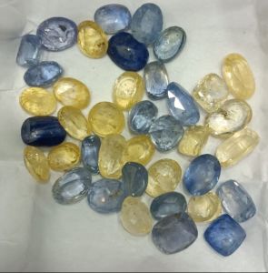 Polished Ceylon Natural Cylone Sapphire