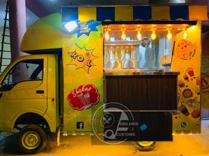 Aluminum Food Truck, Tyre Type : Tubeless, Fuel Type : Diesel