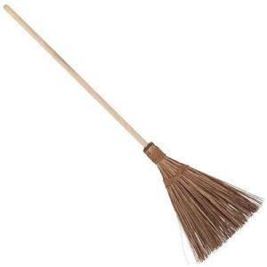 Wooden Coconut Broom Stick Long for Cleaning Floors Surfaces
