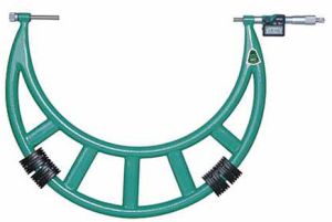 Insize Digital Outside Micrometer With Interchangeable Anvils