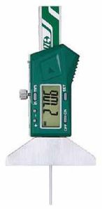 Insize Mini Digital Depth Gage With Round Bar