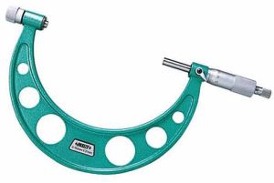 Insize Outside Micrometer With Interchangeable Anvils