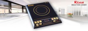 Rico IC121 1400 Watts Quick Heat Technology Induction Cooktop