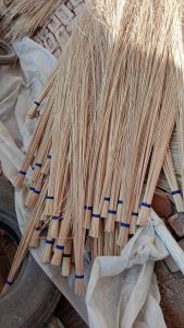 Coconut Broom Stick, Packaging Type : Natural Brown for Cleaning