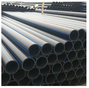 Polished HDPE Pipe, Color : Black, Length : 6000 Mm for Potable Water