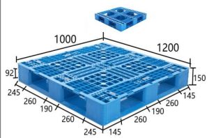 HDPE/PE HDPE Plastic Pallets, Color : Red, Blue, Etc