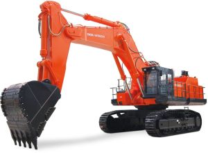 Steel Tata Hitachi Excavator, Color : Orange
