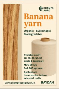 Banana Fiber Yarn