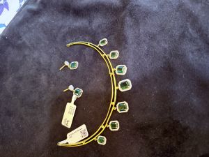 Emerald Gold Set