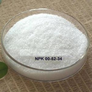Phosphorus White NPK 0:52:34 Water Soluble Fertilizers, Purity : 99%