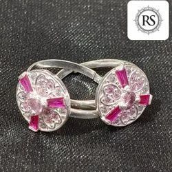 Stone Studded Toe Rings