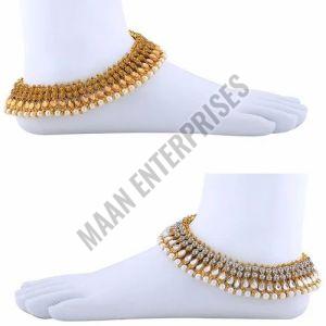 Designer Traditional  Anklets Set OF 2 Pvs