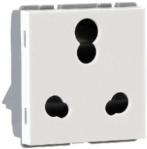 Plastic 16AMP 3 Pin Switch Socket for Residential, Commercial