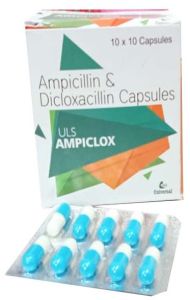 Ampiclox Ampicillin Capsules