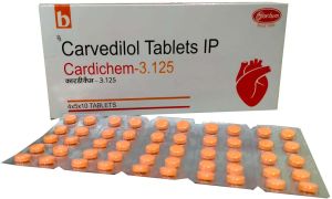 cardichem-3 125 Tablet