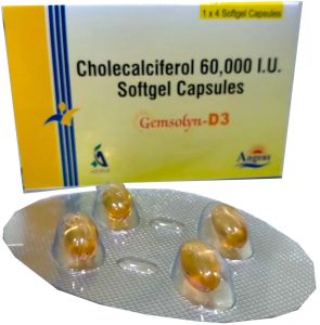 gemsolyn-d3 Cholecalciferol Capsules