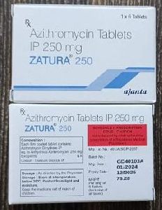 Zutura 250 Mg Azithromycin Tablets, Prescription : Prescription