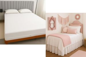 Zipper 40 Inch Fitted Bed Sheet Set