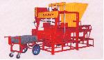 STATIONARY TYPE PAVER BLOCK MAKING MACHINE WITH HOPPER & FEEDER