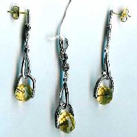 gemstone earrings