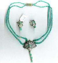 Gemstone Necklace Set