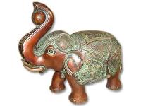 Elephant Brass Statue