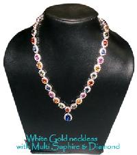 White Gold Necklace 02