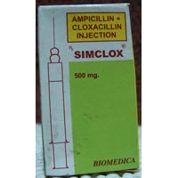 Amoxicillin Dry Powder Injections, Cloxacillin Dry Powder Injections