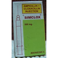 Amoxycillin sodium &  Clocacillin sodium Veterinary Injections