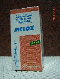 Amoxycillin125mg & Cloxacillin125mg Dry Powder Injections