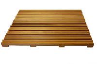 wooden mats