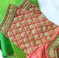 Hand Embroidered Silk Sarees
