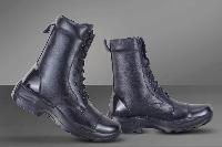 Mens Full Leather Long Boots