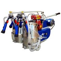 Portable (Motor Cum Engine) Single Bucket Milking Machine