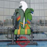 Fiberglass Mascot Statue