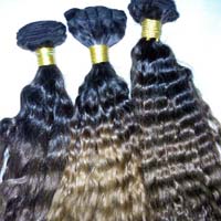 Double Color Curly Human Hair