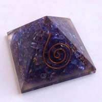 Violet Orgone Energy Chakra Pyramid