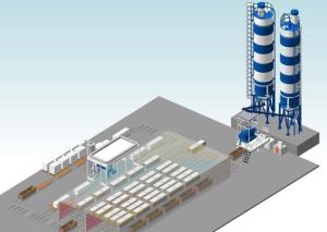 Foam Concrete Blocks Plant