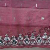 Badal Design Embroidery saree