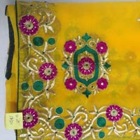 Zari Embroidered Saree