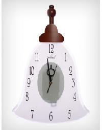 White & Brown Pendulum Modern Wall Clocks