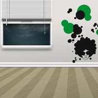 Multi Colored Wall Decals