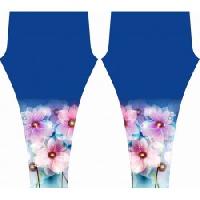 Lycra Floral Printed Leggings, Gender : Ladies, Color : Multi