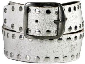 Leather Crackle Belt