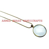 Brass Magnifying Glass