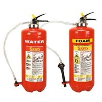 Water & Foam Squeeze Grip Cartridge Type Fire Extinguisher