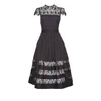 Lace Inset Dress